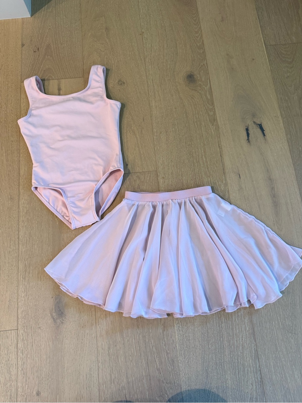 Mondor Pink Dance Bodysuit and Skirt